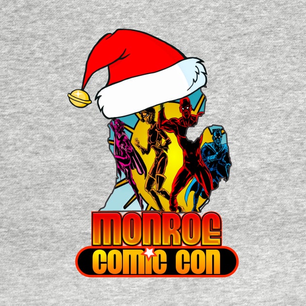 Monroe Comic-Con Christmas Tee by gpill22